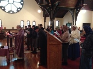 At Joy of All Who Sorrow Orthodox Church, Indianapolis